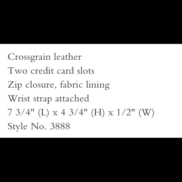 New with and Dust Cover Coach Plaid Wristlet - Picture 4 of 5